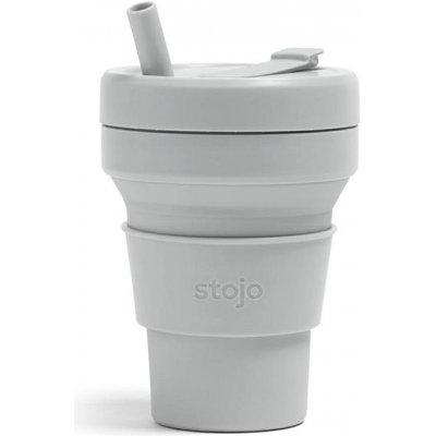 Stojo skládací kelímek Maxi 470 ml světle šedá – Sleviste.cz