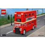 LEGO® Creator 40220 London Red Double Decker Bus – Zbozi.Blesk.cz
