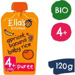 Ella's Kitchen BIO Dětská rýže banán a meruňka 120 g – Zboží Dáma