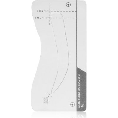 Lash Brow Eyebrow Stencil šablony na obočí 5 ks – Zboží Dáma