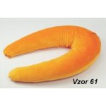 ŠaNaMi Kojící polštář s EPS kuličkami Standart Luxusní mikroplyš 61 – Zboží Dáma