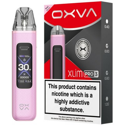 OXVA Xlim Pro 3 1500 mAh Pink Silk – Zbozi.Blesk.cz