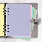 Filofax Pastelové tečkované papíry - náplň do diářů A5 – Zboží Živě