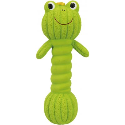 Dumpbell Frog žába činka latex se zvukem 18 cm – Zboží Mobilmania