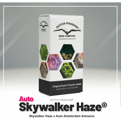 Dutch Passion AUTO Skywalker Haze semena neobsahují THC 3 ks – Sleviste.cz