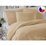 Kvalitex satén povlečení Luxury Collection béžové 200x220 2x70x90 – Zboží Mobilmania