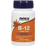 Now Foods Vitamín B12 2000 mcg 100 tablet – Hledejceny.cz