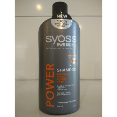 Syoss Men Power & Strenght šampon 500 ml – Zbozi.Blesk.cz