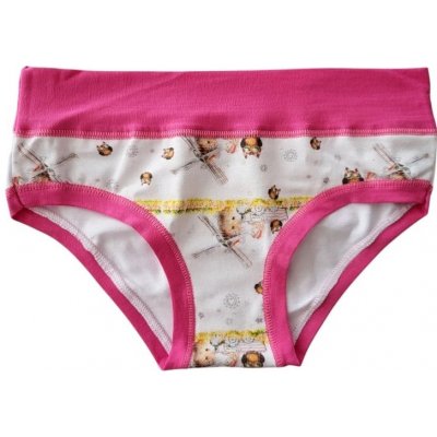 Emy Bimba dívčí kalhotky Emy tmavě růžová – Sleviste.cz
