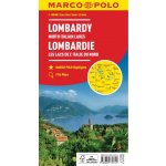 MARCO POLO Karte Lombardei Oberitalienische Seen 1:200 000. Lombardia I Laghi Del Nord Italia. Lombardy North Italian Lakes / L – Zboží Mobilmania