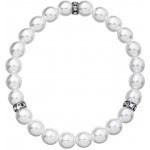 Pavona Perlový náramek 33017.1 bílá – Zboží Mobilmania