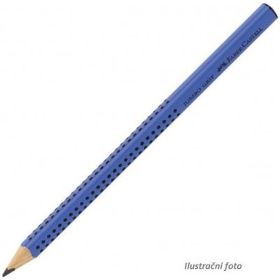 Faber-Castell Grip Jumbo grafitová tužka modrá tvrdost B 280352 — Heureka.cz