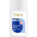 Delia Cosmetics Dermo System micelární čistící voda na oční okolí a rty 3 v 1 (Travel Size) 50 ml