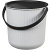 Úklidový kbelík CZ vědro s víkem ukládací stolek stoh. plast 5,3 l