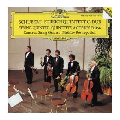 Franz Schubert - Streichquintett C-Dur String Quintet ∙ Quintette À Cordes D 956 CD – Hledejceny.cz