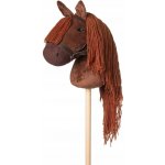 Hobby koník na tyči By Astrup Hobby Horse Brown – Zboží Dáma