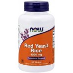 Now Foods Foods Červená Rýže Red Yeast Rice 1200 mg 60 tablet – Hledejceny.cz