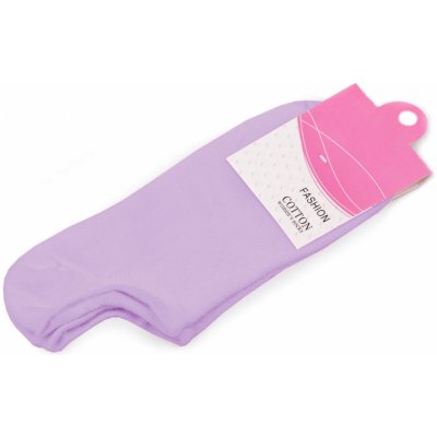 Prima-obchod Dámské / dívčí bavlněné ponožky do tenisek, 5 fialová lila