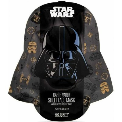 Mad Beauty Star Wars Darth Vader antioxidační plátýnková maska s extraktem z čajovníku 25 ml – Zbozi.Blesk.cz