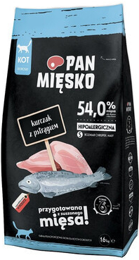 PAN MIĘSKO Kuřecí se pstruhem 0,4 kg