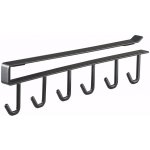 Háčky na kuchyňské nástroje pod skříňku Yamazaki Tower 7118, černé – Sleviste.cz