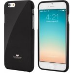 Pouzdro Mercury Jelly Case apple iPhone 6 / 6S černé – Zboží Mobilmania