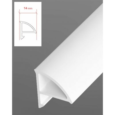 Ravak Ravak krycí lišta 6 2000mm, bílá, XB442000001 – HobbyKompas.cz