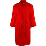 The One Towelling Klasický froté župan ve volném střihu červená – Zboží Mobilmania