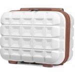 Kono malý toaletní kufřík na zavazadlo - 10L - bílá - ABS K2292L – Zboží Mobilmania