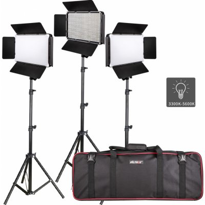 Viltrox VL-D640T (3 pcs LED Light Set) – Zboží Mobilmania