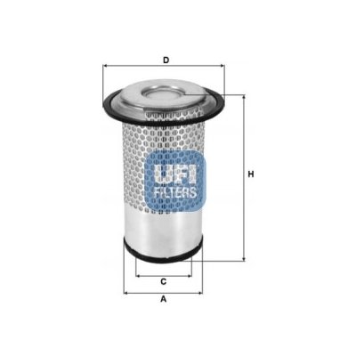 27.555.00 UFI Vzduchový filtr – Hledejceny.cz