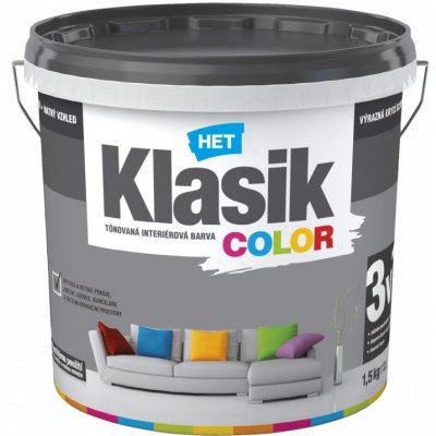 Het Klasik color 4kg 0167 šedý betonový
