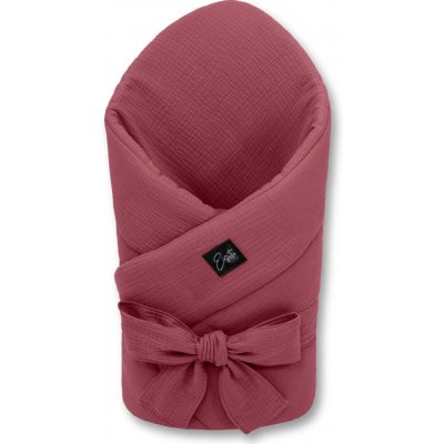 ESITO Mušelínová zavinovačka pro miminko Ruby red rubínová – Zboží Dáma