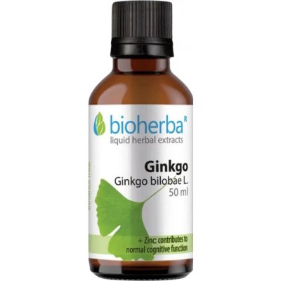 Bioherba Ginkgo biloba kapky tinktura 50 ml – Hledejceny.cz