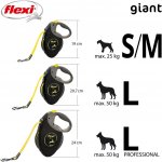 Flexi Giant Professional vodítko Pásek – Zboží Dáma