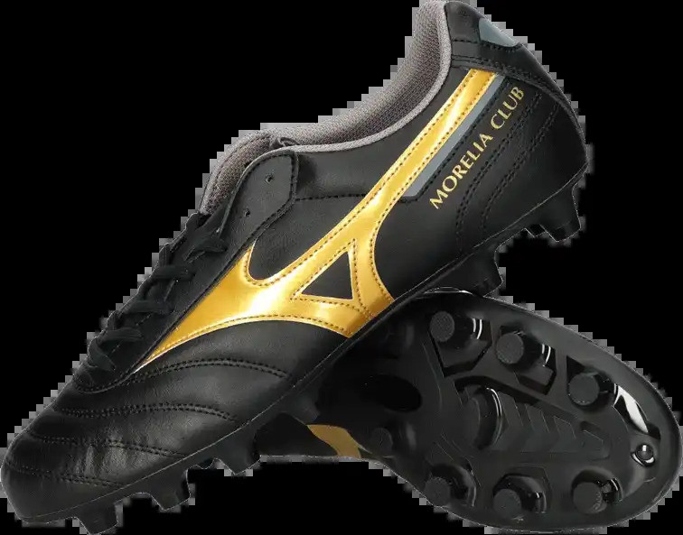 Mizuno MORELIA II CLUB MD Black Gold Dark Shadow