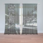 Sablio Záclony Noční ulice: 2ks 150x250cm – Hledejceny.cz