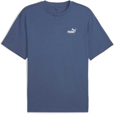 Puma Essentials Relaxed Small No 1 Logo Tee pánské triko modrá – Zboží Mobilmania