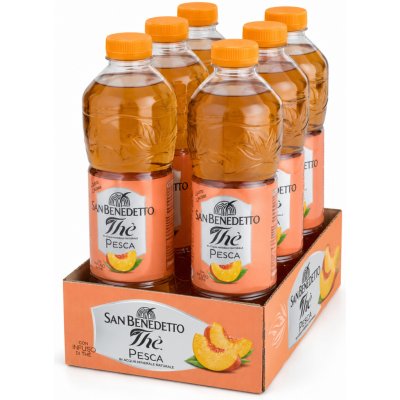 San Benedetto ledový čaj s broskví 6 x 1,5 l – Zbozi.Blesk.cz