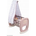 SMOBY 24015 Baby Nurse kolébka s baldachýnem pro 52 cm panenku – Zboží Dáma