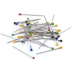 Špendlíky s plastovou hlavičkou délka 27 mm Varianta: mix barev, Balení: 1 krab. – Hledejceny.cz