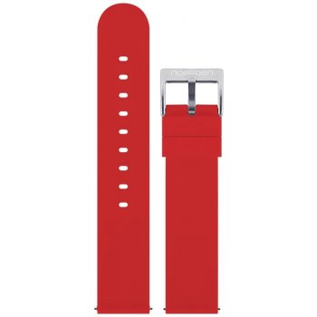 Noerden silikonový řemínek 20mm červený Noerden LIFE2, LIFE2+, MATE2 a MATE2+, silikonový, 20mm, červený PAB-0006-EU