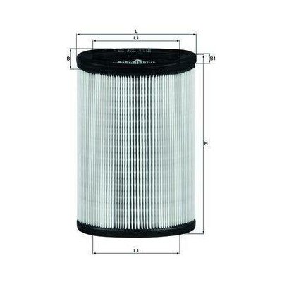 Vzduchový filtr MAHLE LX 597 – Hledejceny.cz