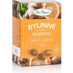 Dr.Popov Bylinné bonbony Zázvor pomeranč 70 g – Zboží Dáma