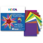 Heyda Origami 15x15 cm 250 ks 40 g transparentní – Zboží Dáma