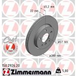 Brzdový kotouč ZIMMERMANN 150.2926.20