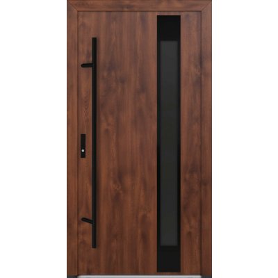 Hahn-Türke DS82-M24 grafitově šedé sklo Ořech Levé 110 x 220 cm – Hledejceny.cz