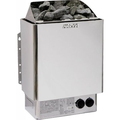 Harvia KIP90 9,0 kW steel s regulací – Zboží Dáma