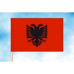LIBEA, s.r.o. Vlajka Albánie Rozměr: 40×60 cm, Uchycení: Návlek na žerď – Hledejceny.cz