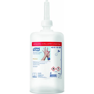 Tork Alcohol S1 dezinfekční prostředek čirý 1 l – Zboží Mobilmania